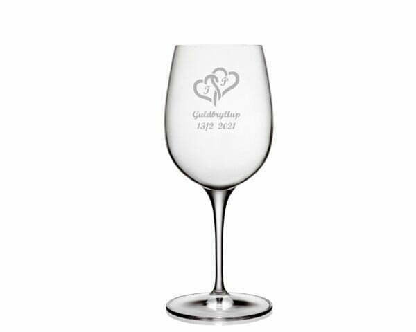 Vinglas Guldbryllup