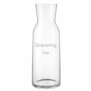 Graveret karaffel