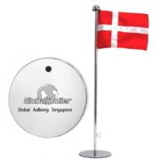 Bordflag med logo