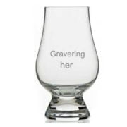 whiskyglas som gave