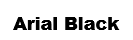 Arial Black