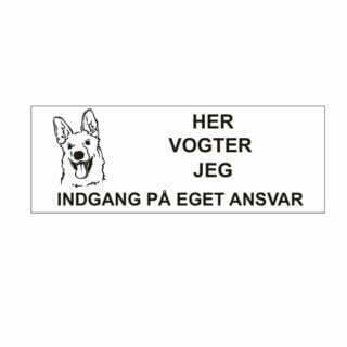 advarsels skilt