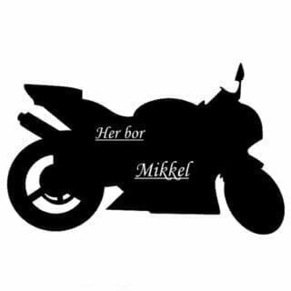mc skilt til postkassen