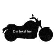 Motorcykel dørskilt