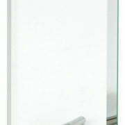 Glas plade med gravering