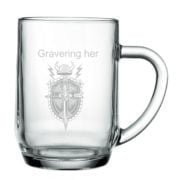 Glas til øl eller mjød gave