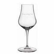 Romglas med gravering